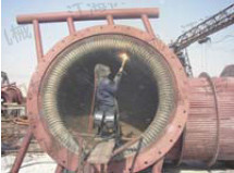 煤粉爐、轉爐煙罩噴涂